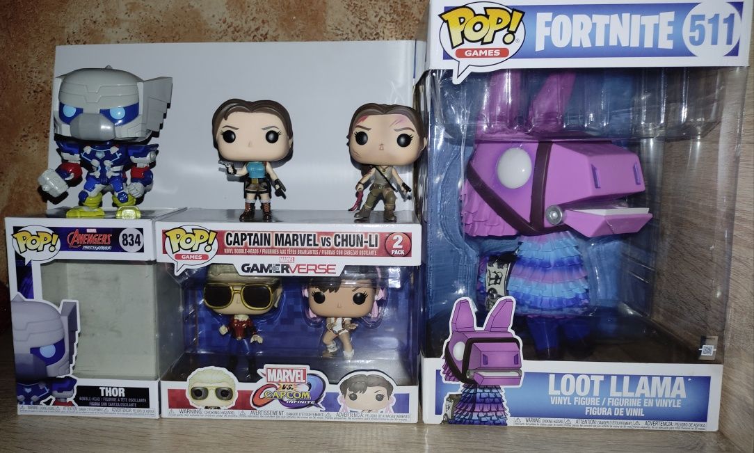 Funko  pop! Movies, Rocks, Heroes & Games