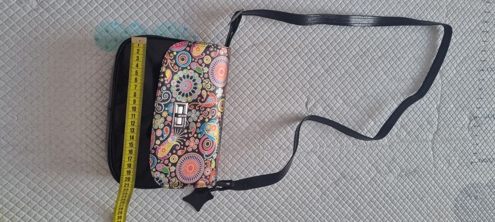 Geanta piele noua, crossbody