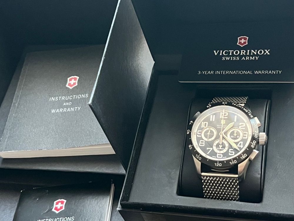 Vand ceas Victorinox Swiss Army Airboss Mach 6 chronograph automatic