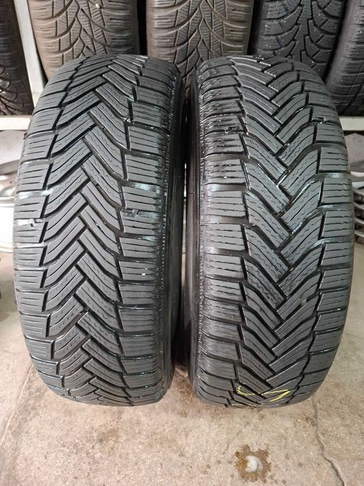 2 Зимни гуми Мишелин 195/65/15 ДОТ23 (безплатно поставяне)