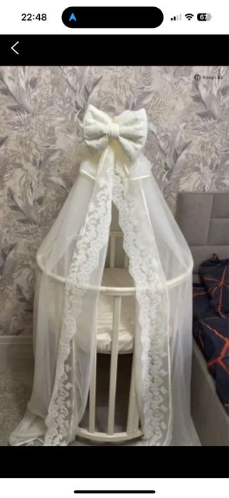 Продам балдахин бежевый
