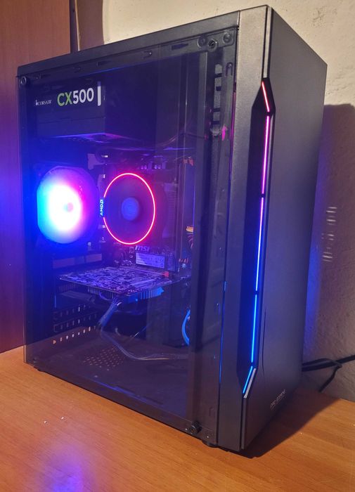 KIT Gaming AMD Ryzen+ MSI B450M +16Gb DDR4+ 120Gb M2+500 Gb SSD+GTX960