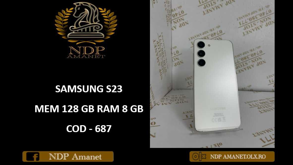 NDP Amanet NON-STOP Bld.Iuliu Maniu 69 SAMSUNG S23, 128GB (687)