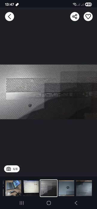 Laptop HP 250 G7