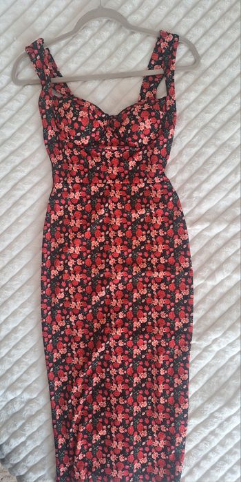 Rochie midi cu bretele