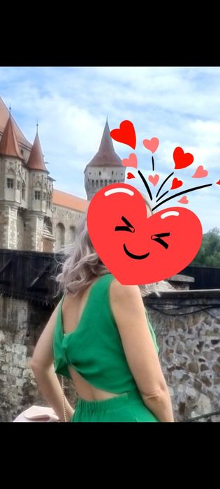 Salopetă verde, ocazie