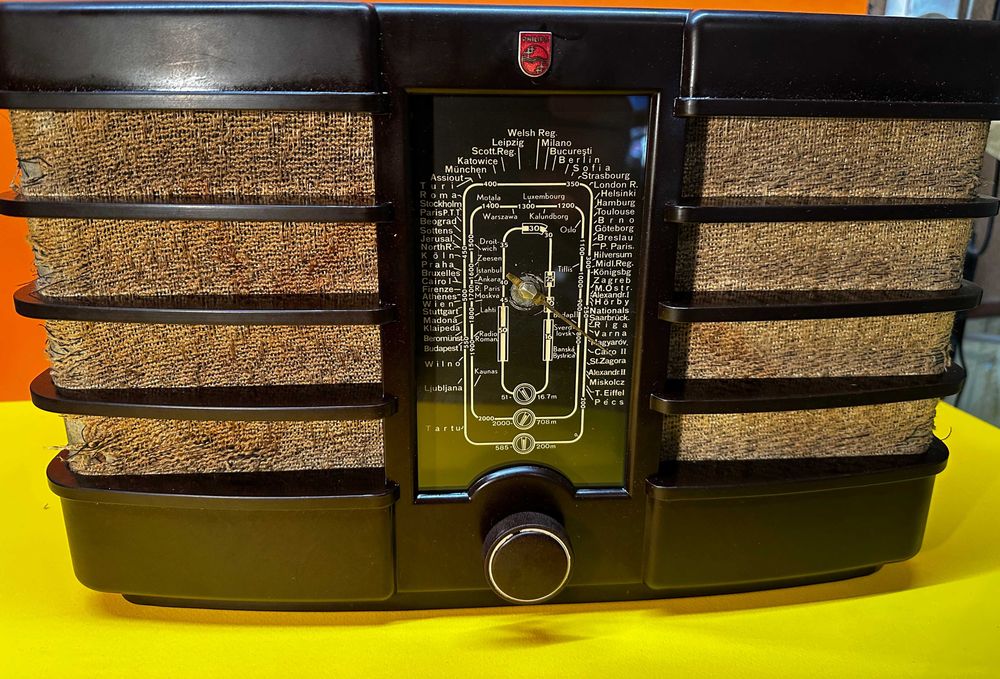 Антично Ретро Немско Радио Philips 215A  / 1938 г.