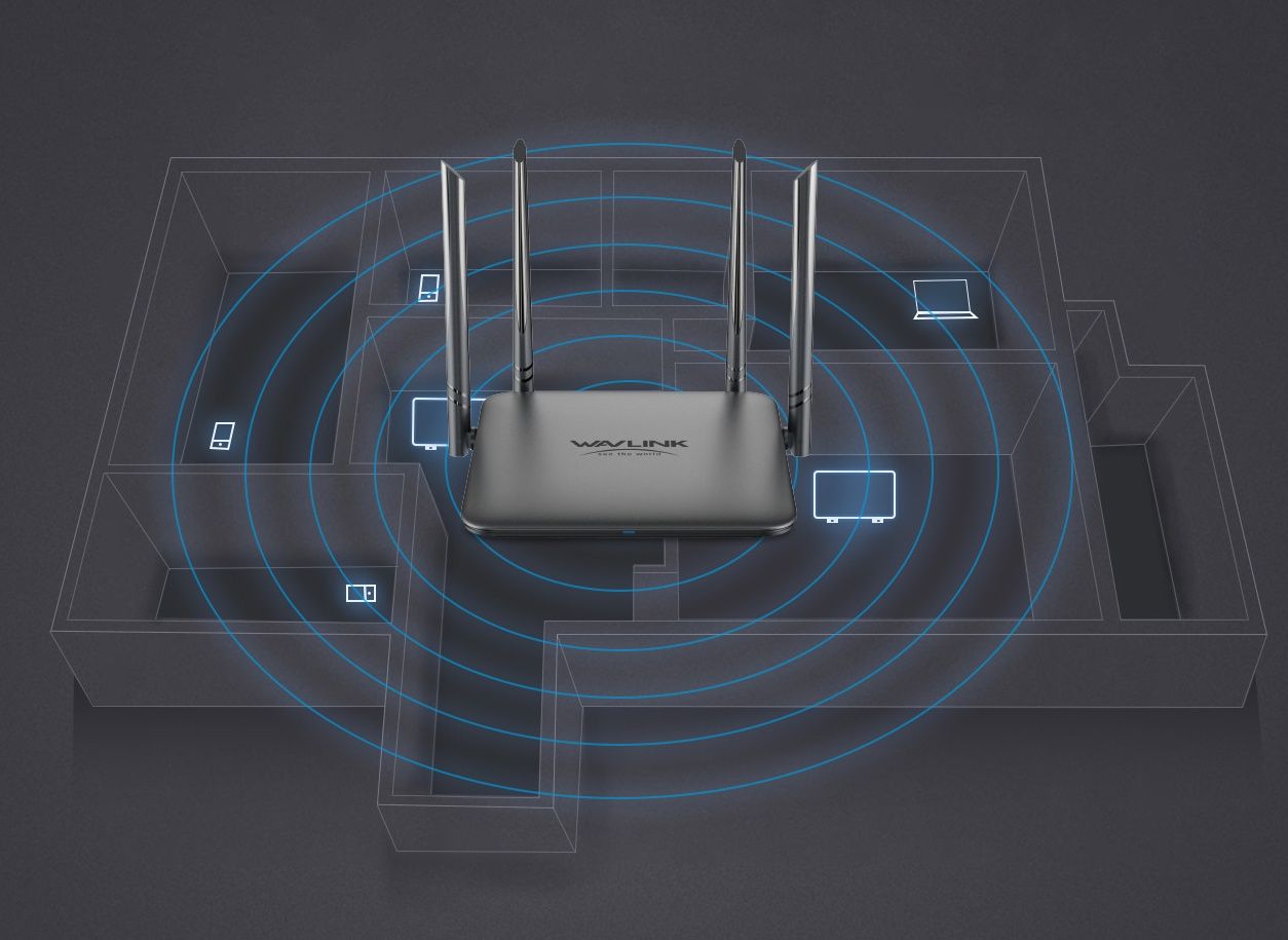 Wifi router 5g dual 2.4g