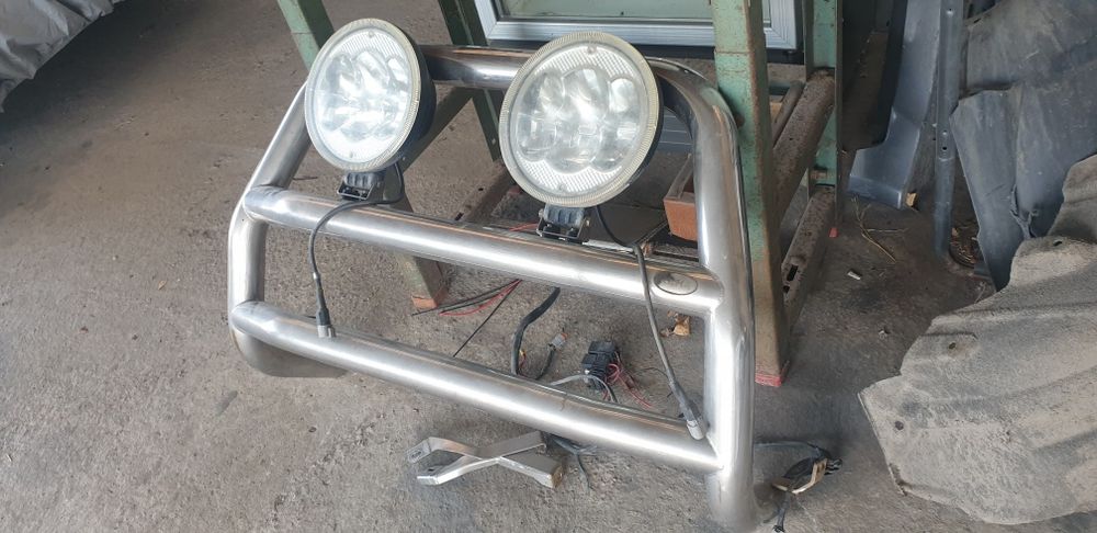 Ролбар с LED халогени