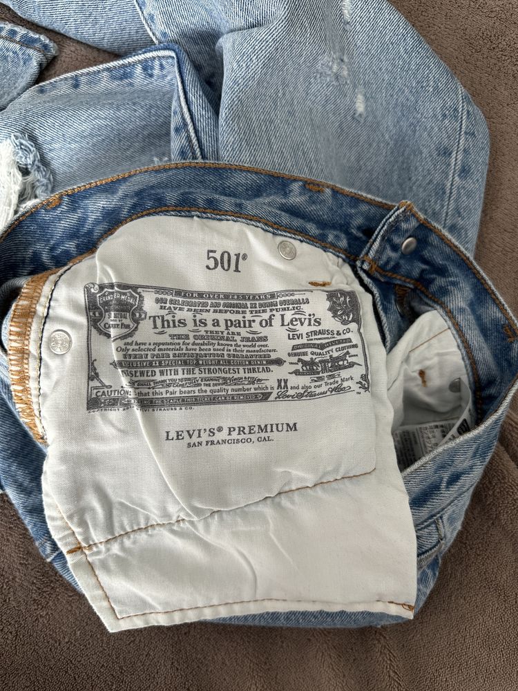 Vand blugi 501, Levis