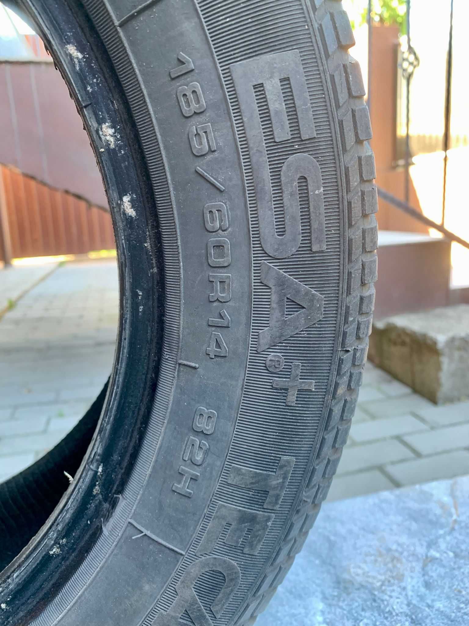 4 anvelope 185/60 R14 vara - 2xHankook +2xSpirit