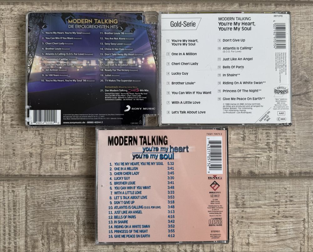 Cd-uri originale italo-disco - Modern Talking