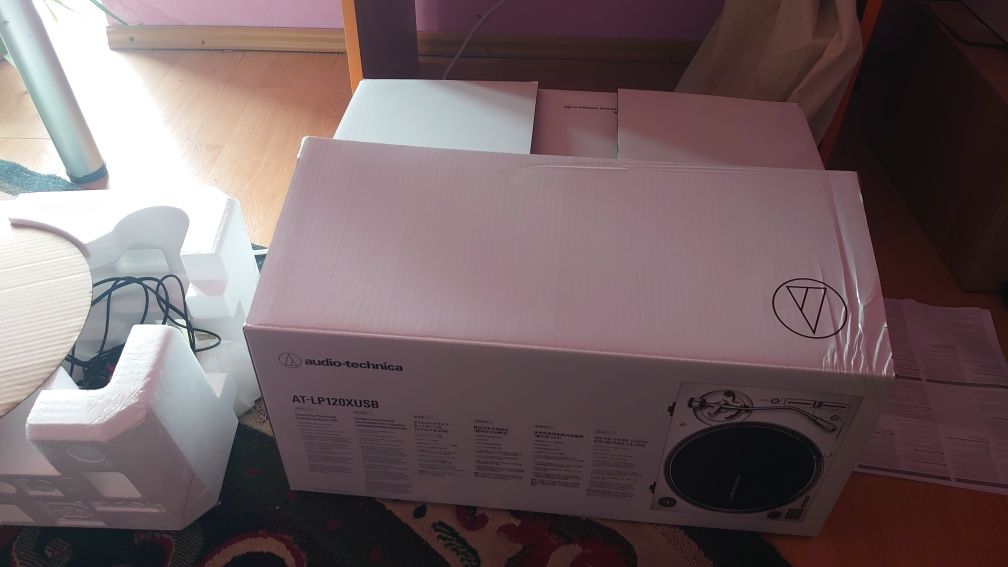 Audio-Technica AT-LP120X USB Argintiu