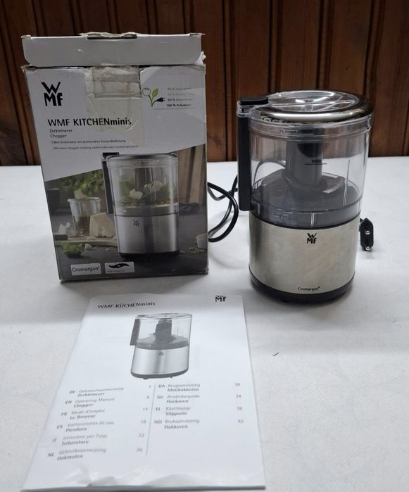 Многофункционален чопър WMF Kuchenminis, покритие от кромарган,0.3л