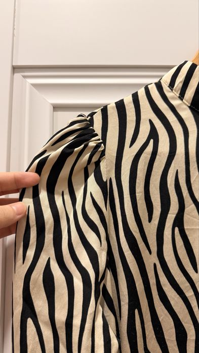 Платья атлас зебра