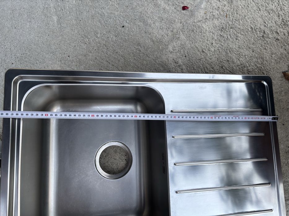 Vand chiuveta inox Ikea Vattufalen cu sifon