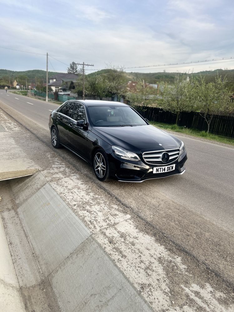 Mercedes E class 350d volan pe dreata