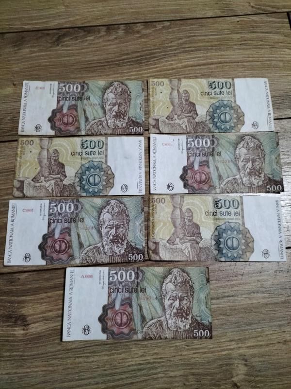 Bancnote vechi - 500 lei