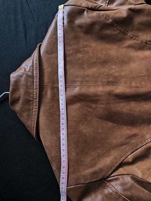 Trenci scurt, vintage, din piele, Vero Moda, S