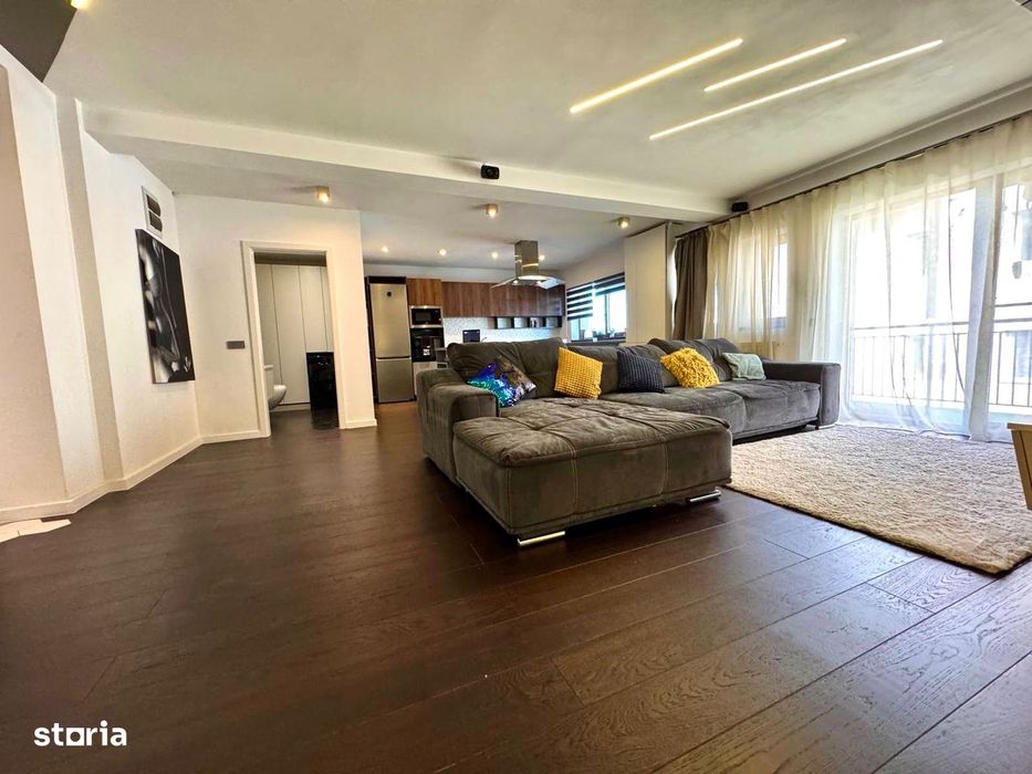 Apartament modern, 106m2 – mobilat și utilat, str. E. Ionesco + garaj