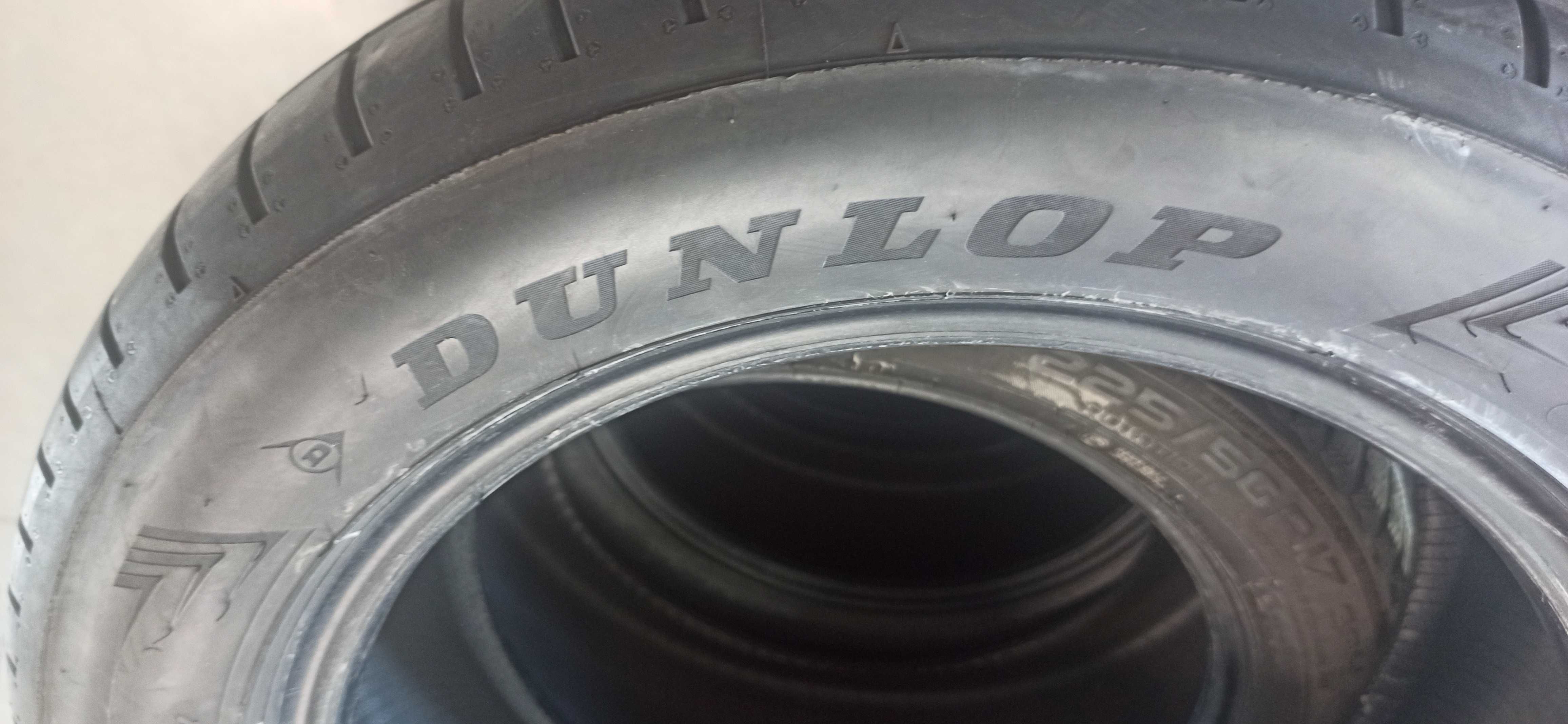 2бр.летни гуми 225/55/17 Dunlop