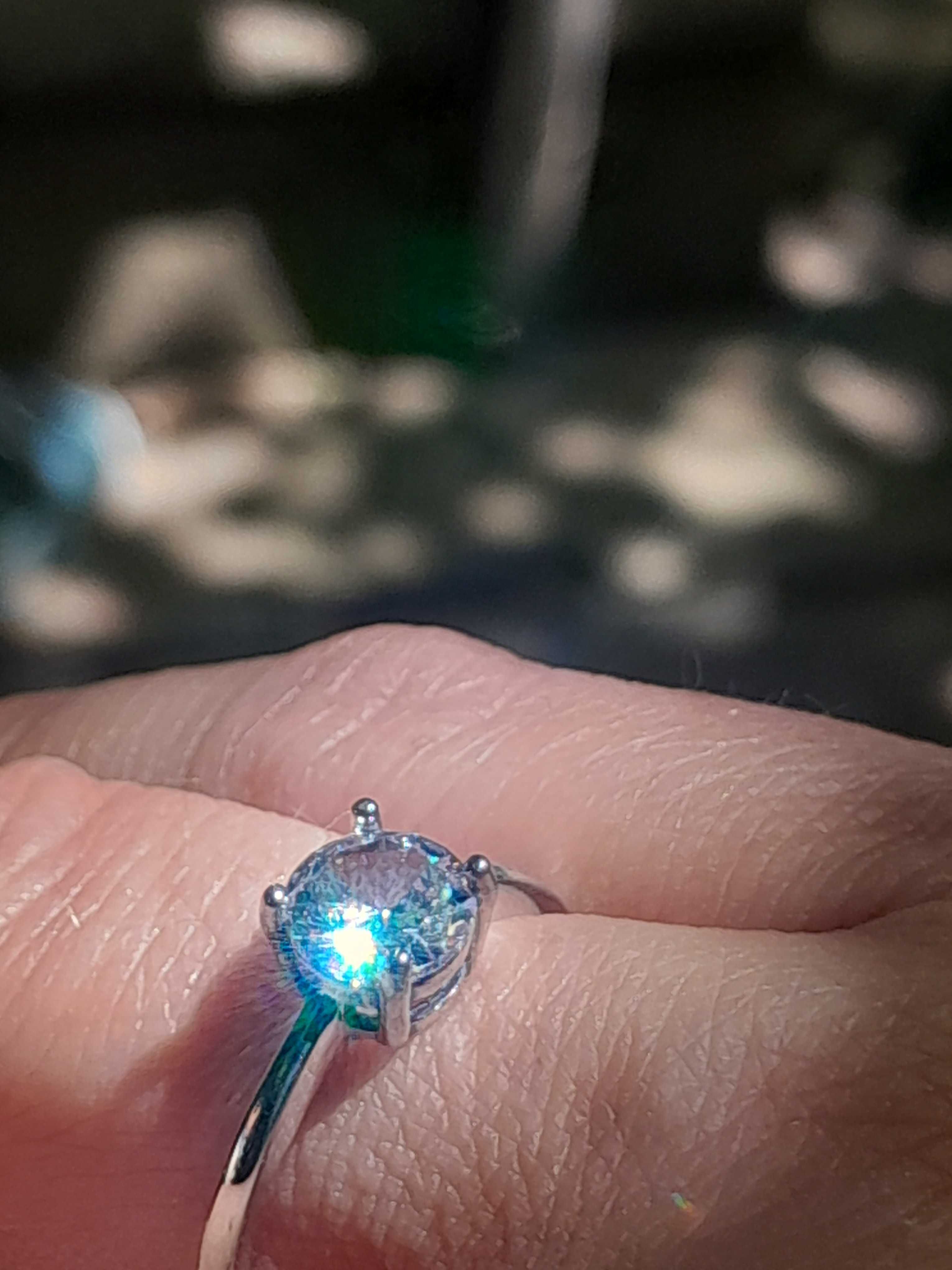Inel elegant cu zirconiu AAA  marimea 54