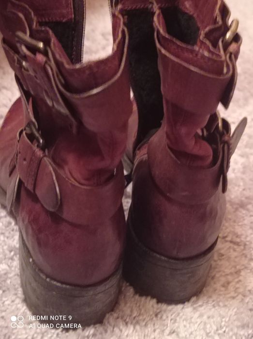 Боти естествена кожа MJUS