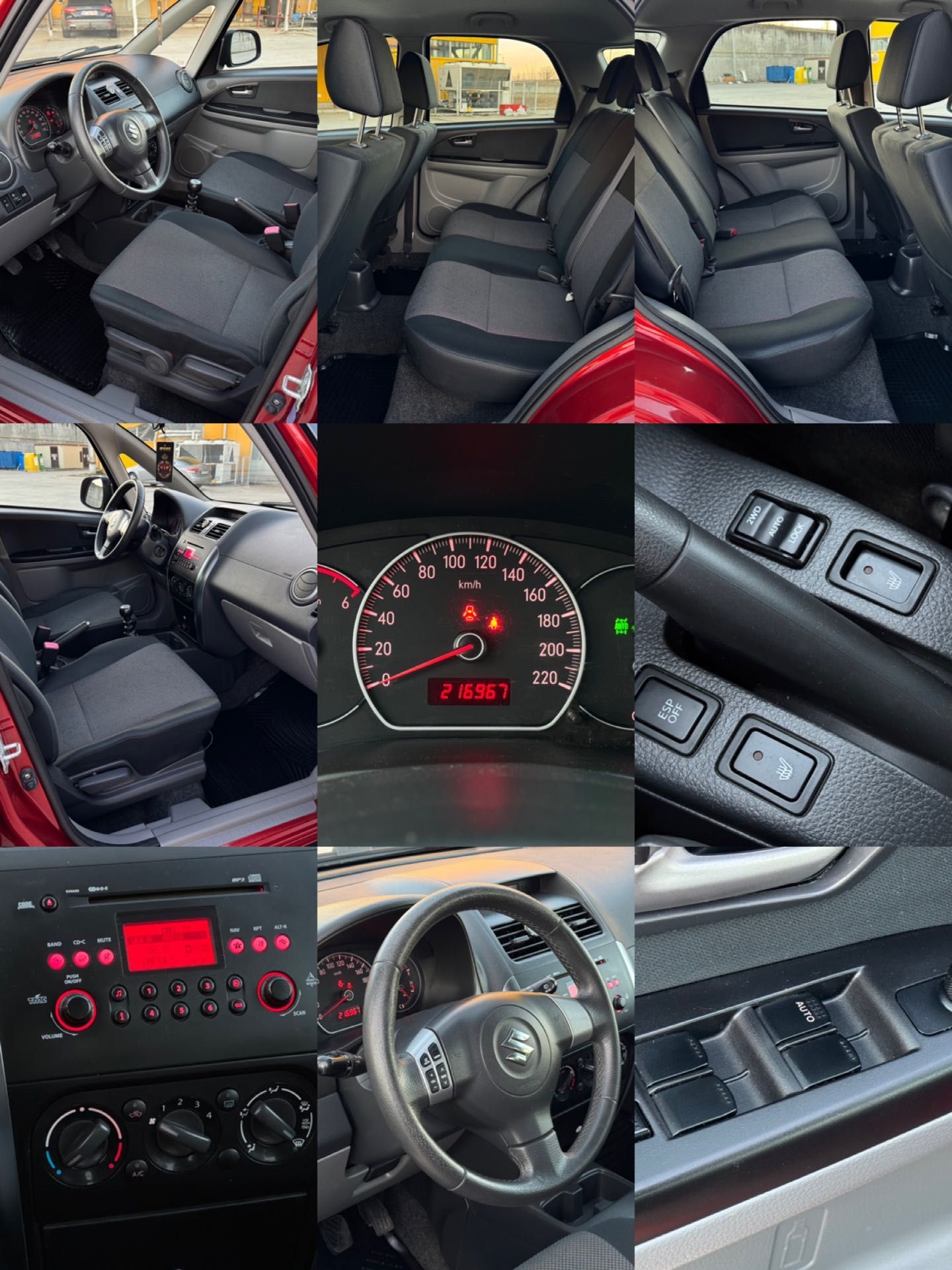 Suzuki Sx4 2007 4x4 1.9 DDiS Diesel 120 C.P Keyless Navi Import