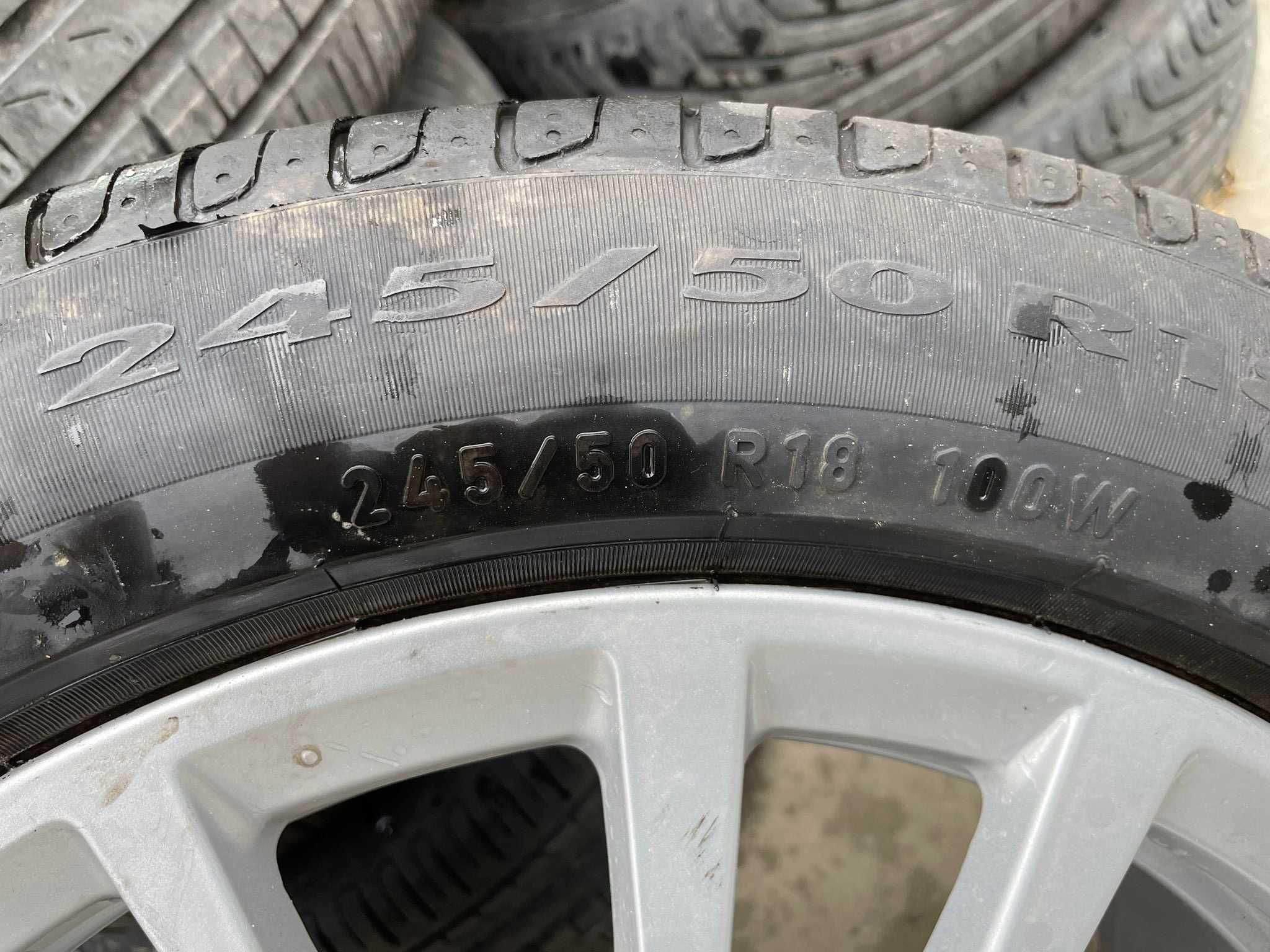 Jante Bmw Cauciucuri 245 50 R 18 Pirelli RunFlat