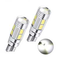 лед крушки за габарит, т10 w5w led 10 smd, canbus, 12v, бяла ...