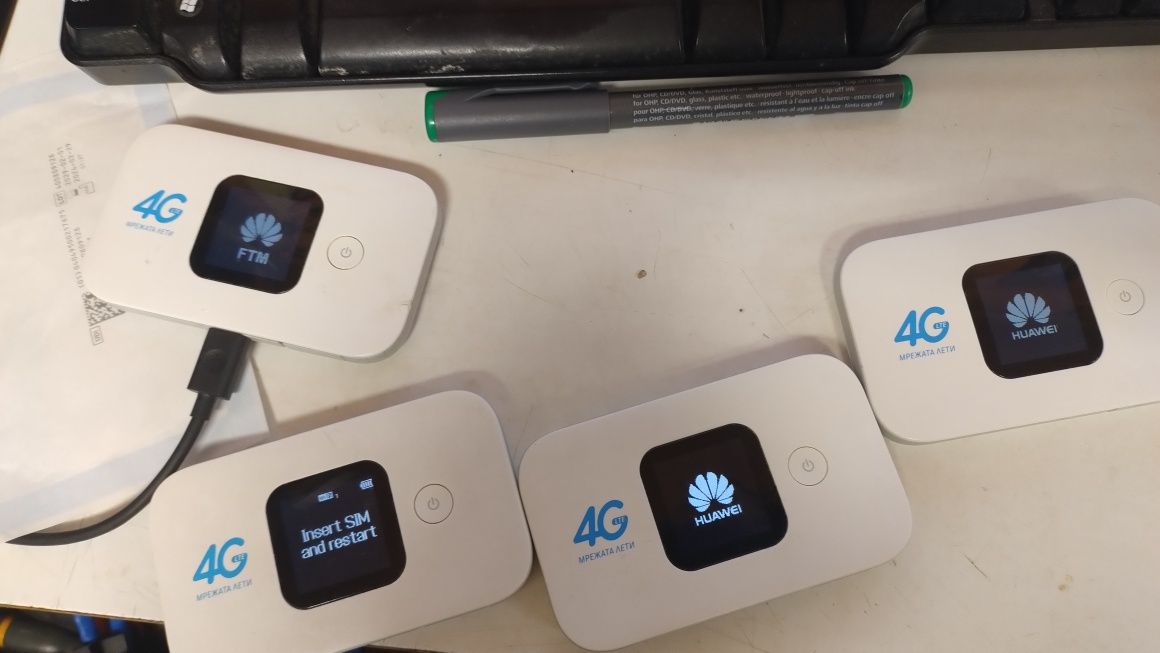 Мобилен рутер бисквитка Huawei e5577c отключен към всички оператори