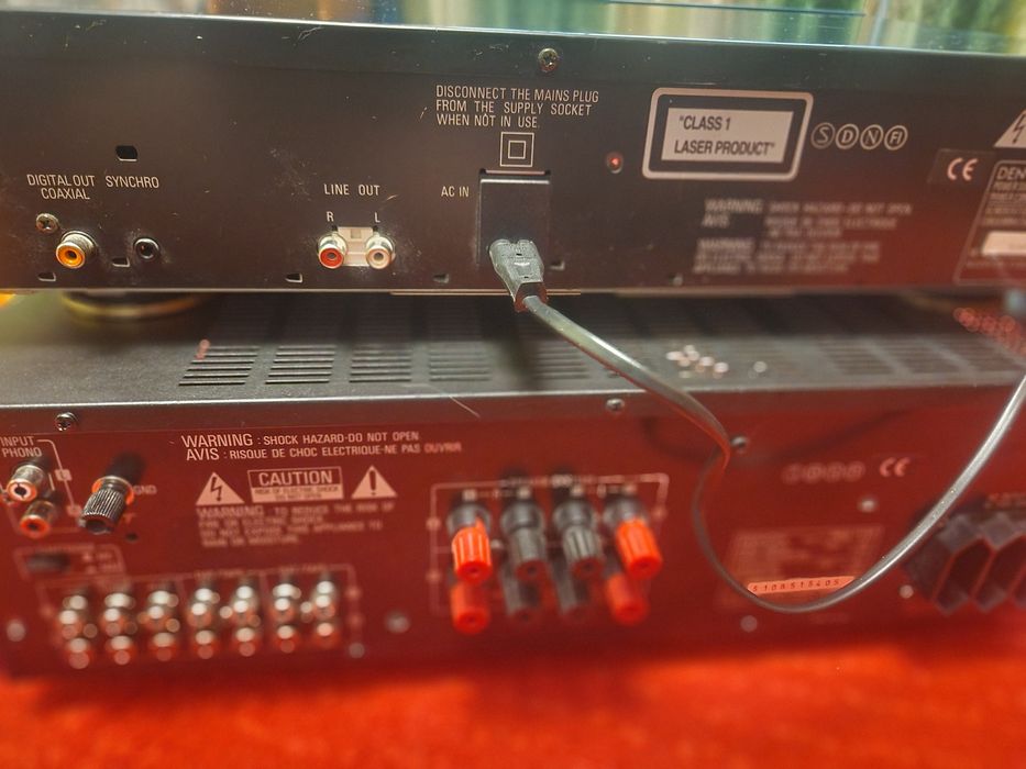 Amplificator Denon PMA 715R și Denon DCD 725