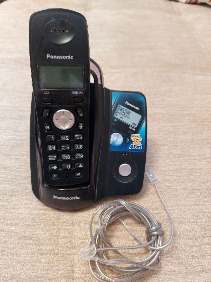 Телефон-трубка Panasonik, неработающий