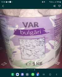 Var bulgare 3 cutii x1kg sigilate=40 lei