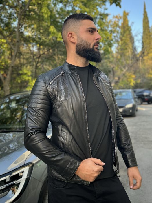 Мъжки кожени якета от естествена кожа