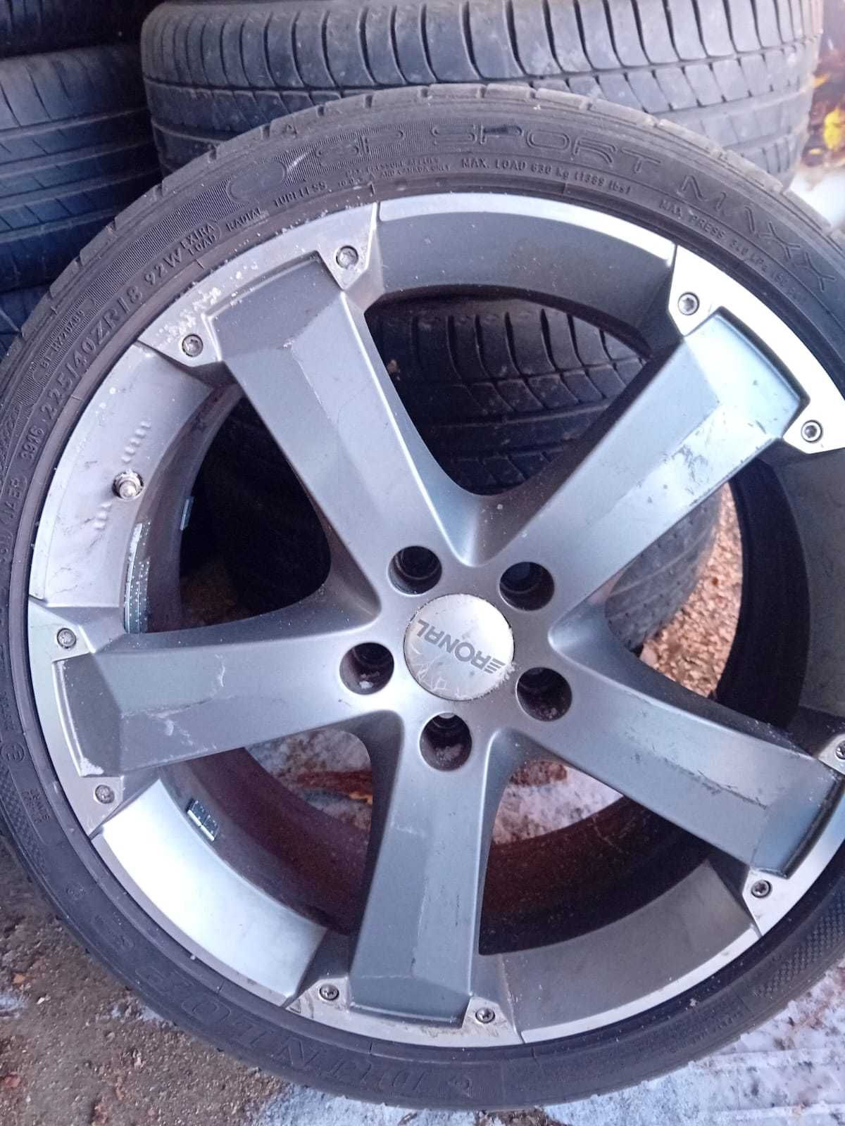 Jante + anvelope 5x108 r18 și 5x108r17