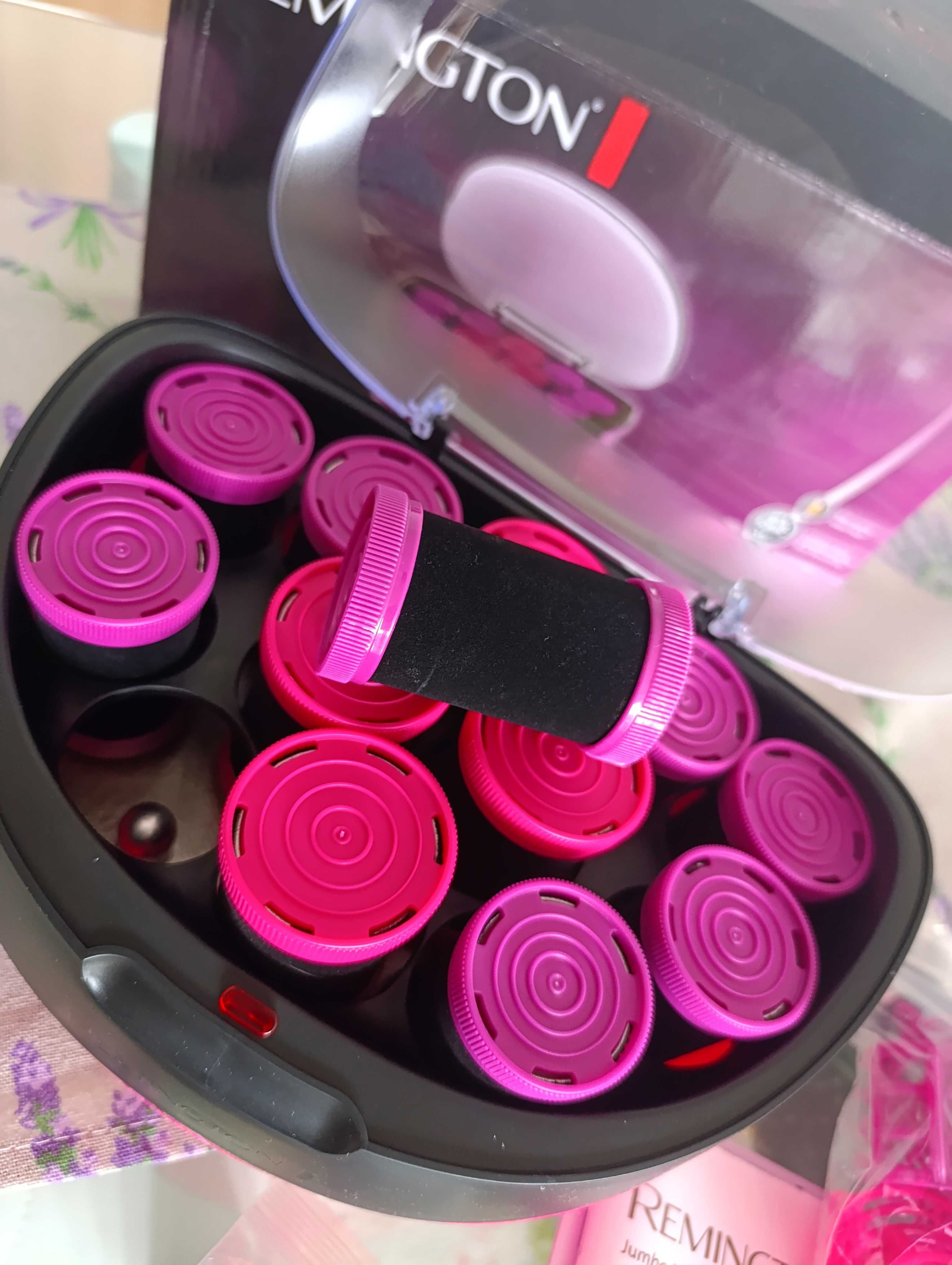 Електрически ролки за коса Remington Jumbo Curls H5670, 12 ролки