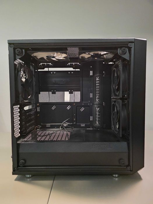 Кутия Fractal Design Meshify - C Mini, micro ATX, с прозрачен капак
