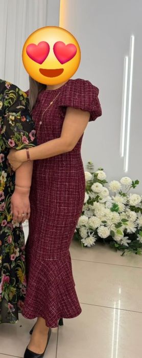 Платья красная женская