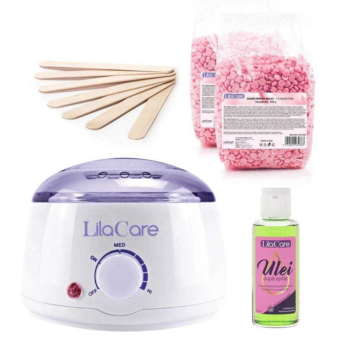 Decantor incalzitor ceara epilator pro wax 400g alb