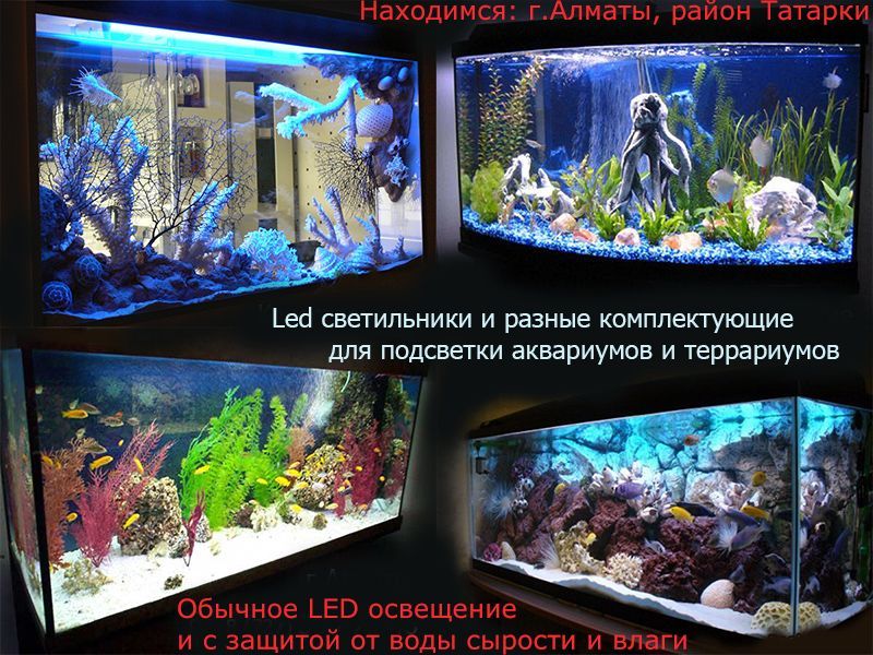 Освещение в аквариум или хоть где. LED светильник влагостойкий 28 ватт