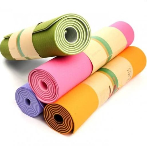 Коврик для йоги (йога мат,каремат) и фитнеса ECO-FRIENDLY TPE Yoga Mat