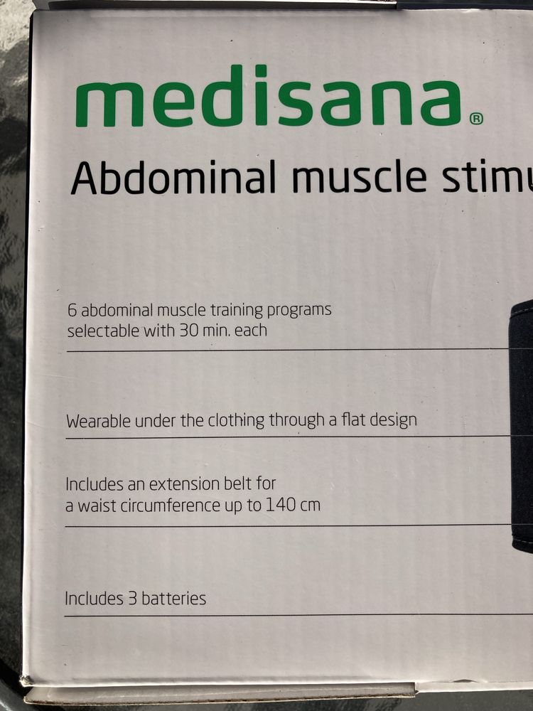 Curea stimulare abdominala Medisana