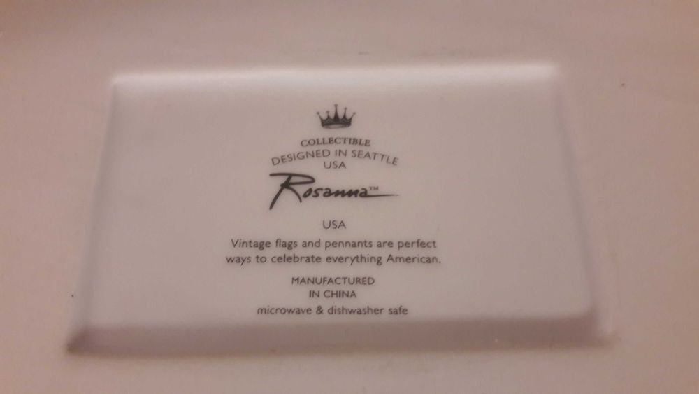 platou decorativ USA