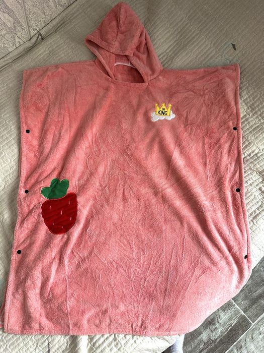 Полотенце халат балахон после душа