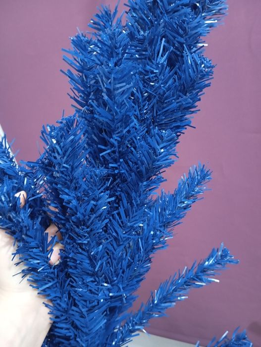 Brad artificial albastru, 150 cm