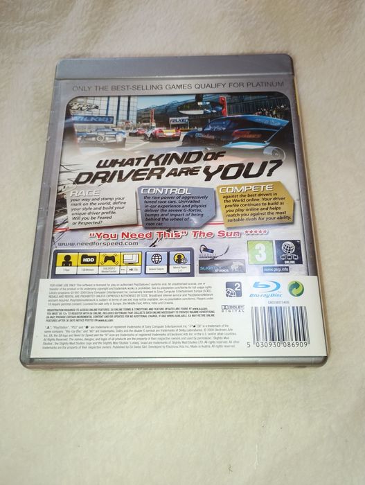 NFS need for speed Platinum shift PS3 playstation 3