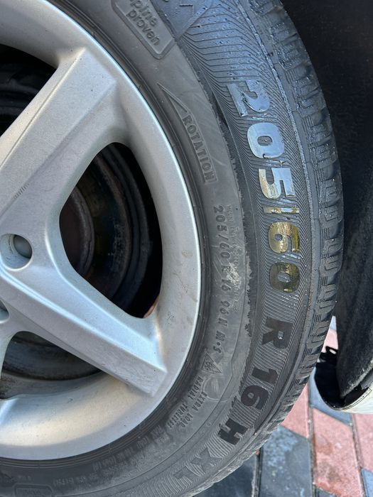 Vand jante audi 205/60/16