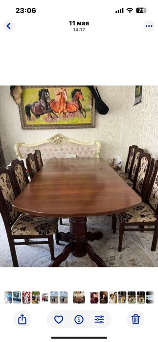 Стол стулшик жақсы жағдайда