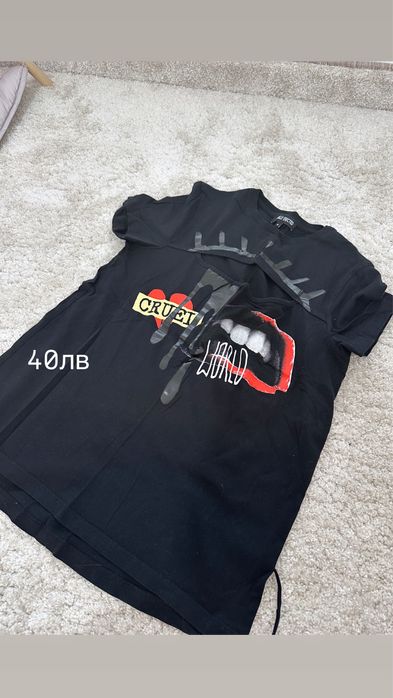Тениска оригинална Love Moschino, Calvin Klein, Guess, Msgm